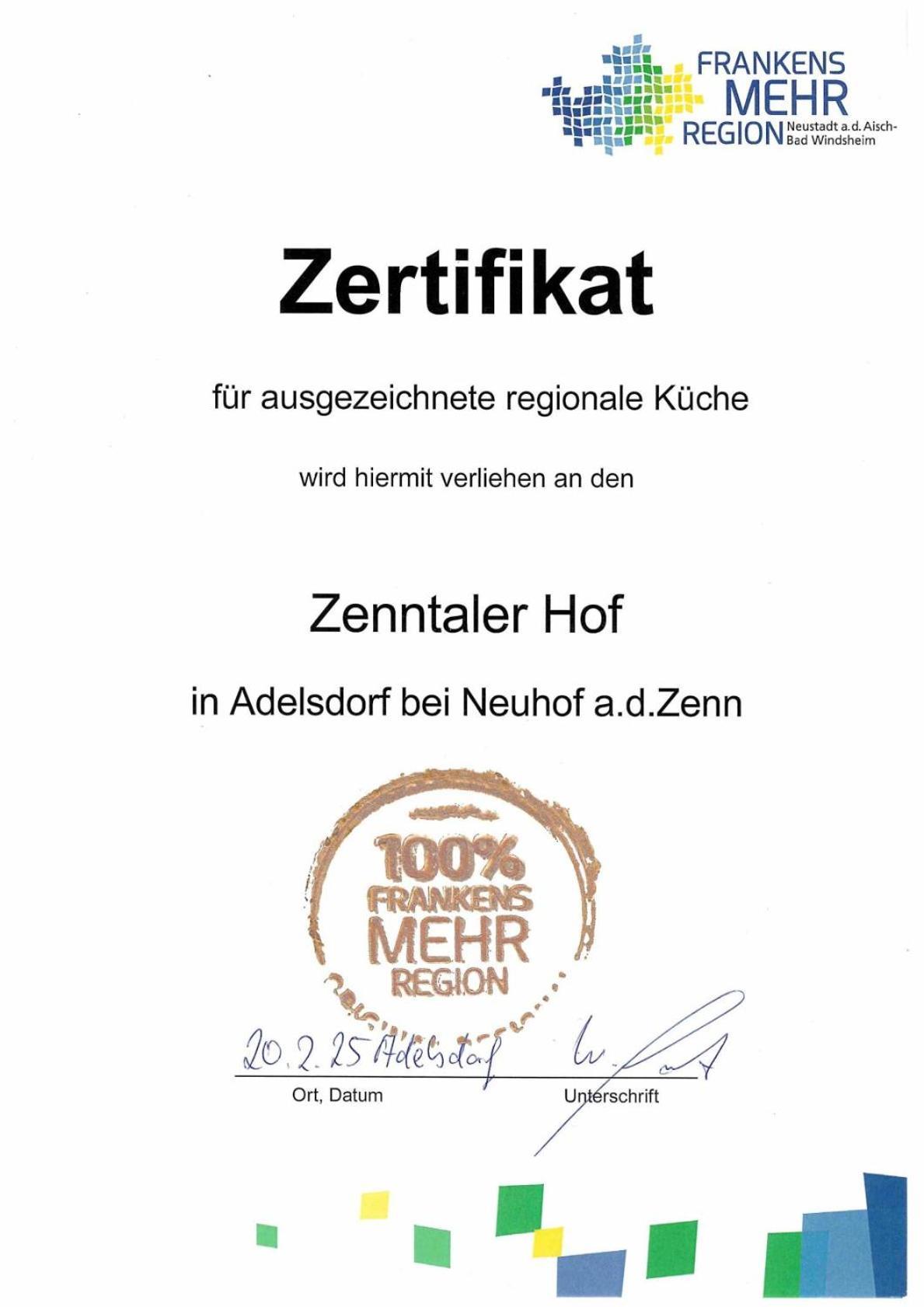 Zenntaler Hof Hotell Neuhof an der Zenn Exteriör bild